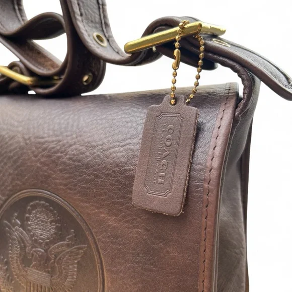 βοΈ Vintage Coach Great Seal Federal Bag - Picture 4 of 17